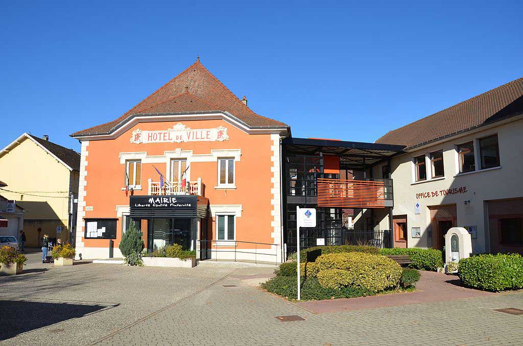 Mairie des Abrets en Dauphiné, commune où trouver un expert-comptable local avec le cabinet OPALE