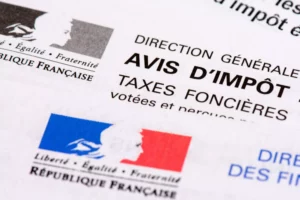 Avis d’imposition taxe foncière 2025 - Document officiel de la Direction Générale des Finances Publiques
