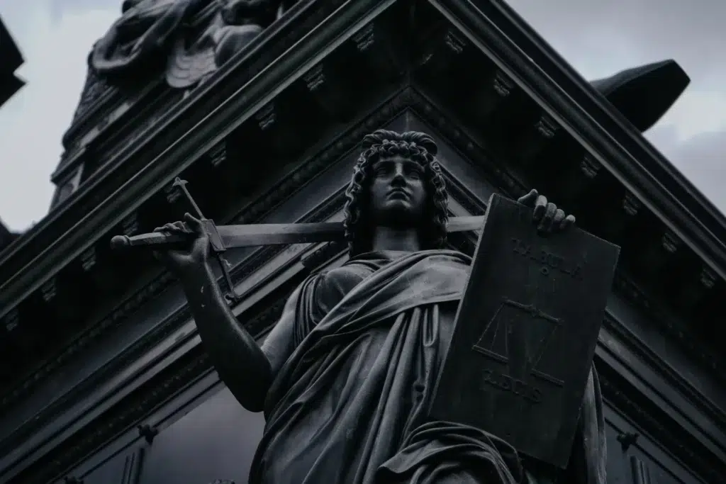Justice noir et blanc