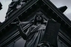 Justice noir et blanc