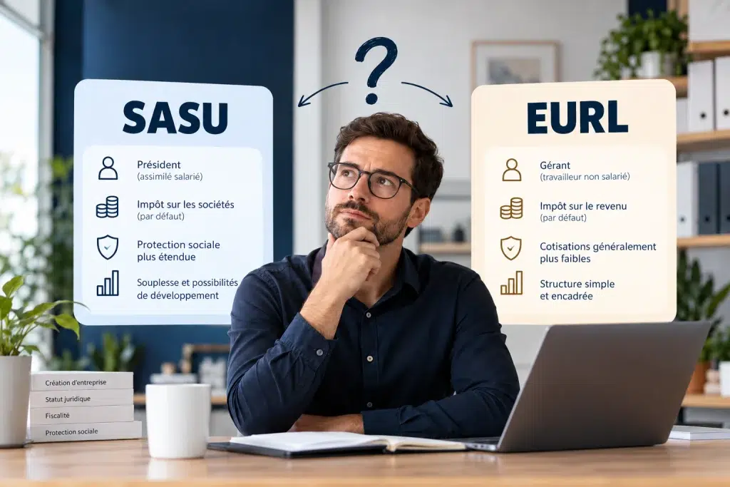 Comparaison des différences entre SASU et EURL